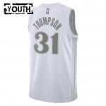 Maillot NBA Dallas Mavericks Klay Thompson Nike 2024-25 City Edition Blanc Swingman - Enfant